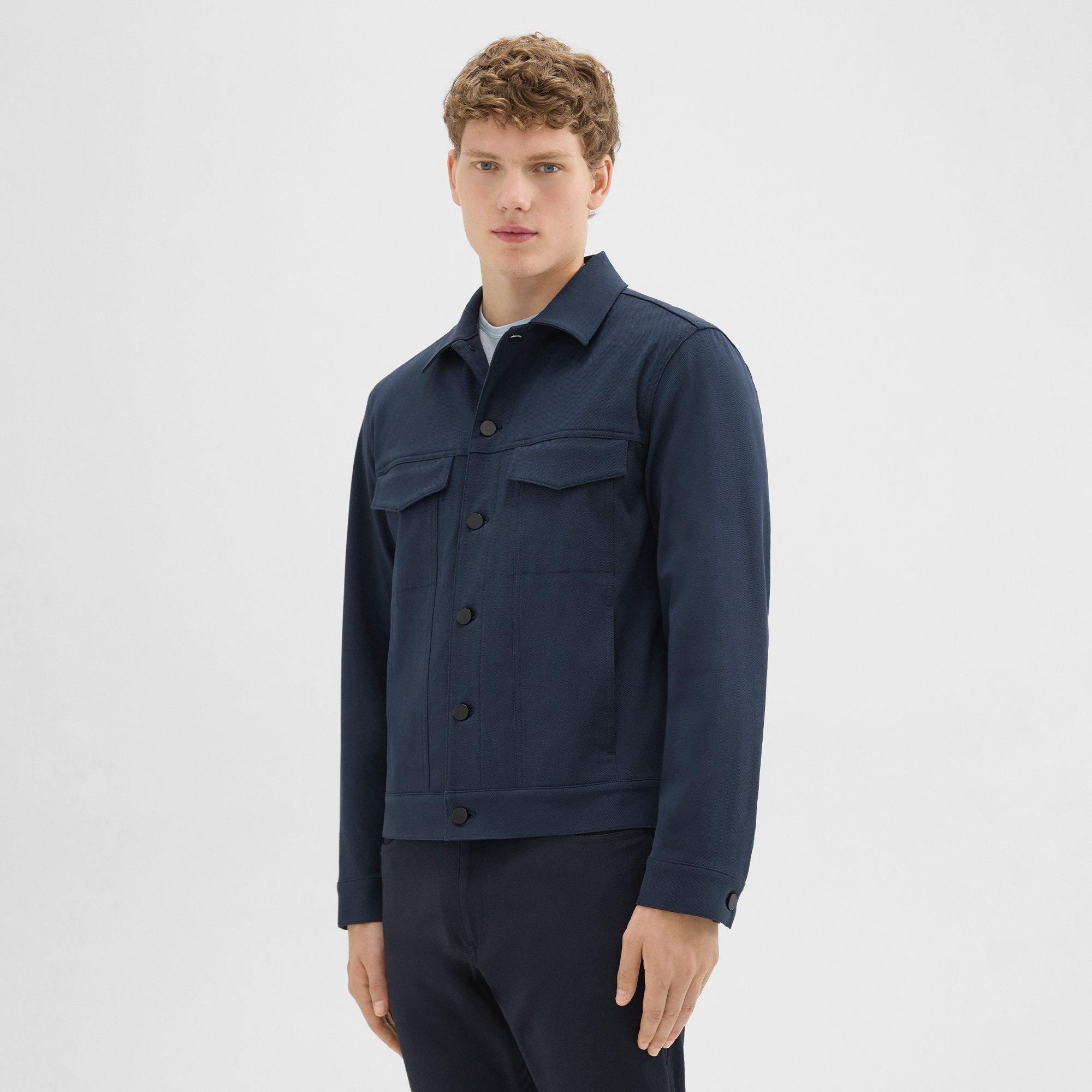 River Trucker Jacket in Neoteric Twill - 3