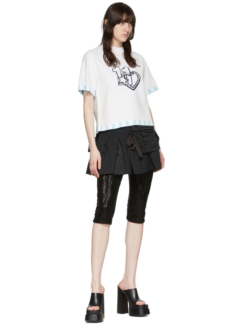We11done White Viscose T-Shirt outlook