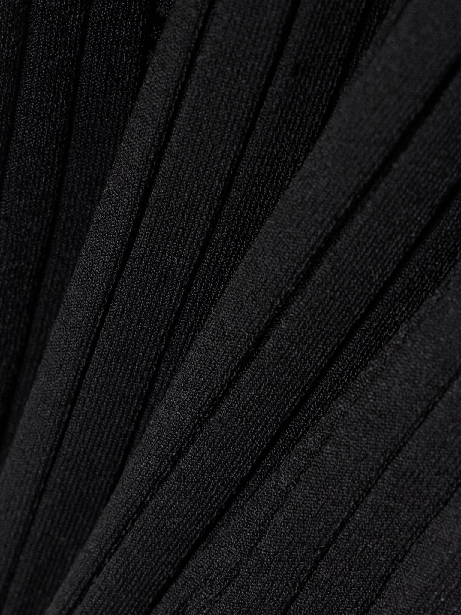 PJ ribbed-knit top Black - 4