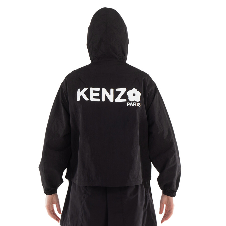 Kenzo Drawstring Hood Long Sleeve Jacket - 4