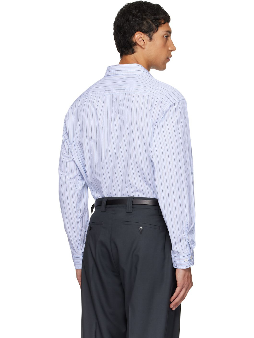 SSENSE Exclusive Blue Generous Shirt - 3
