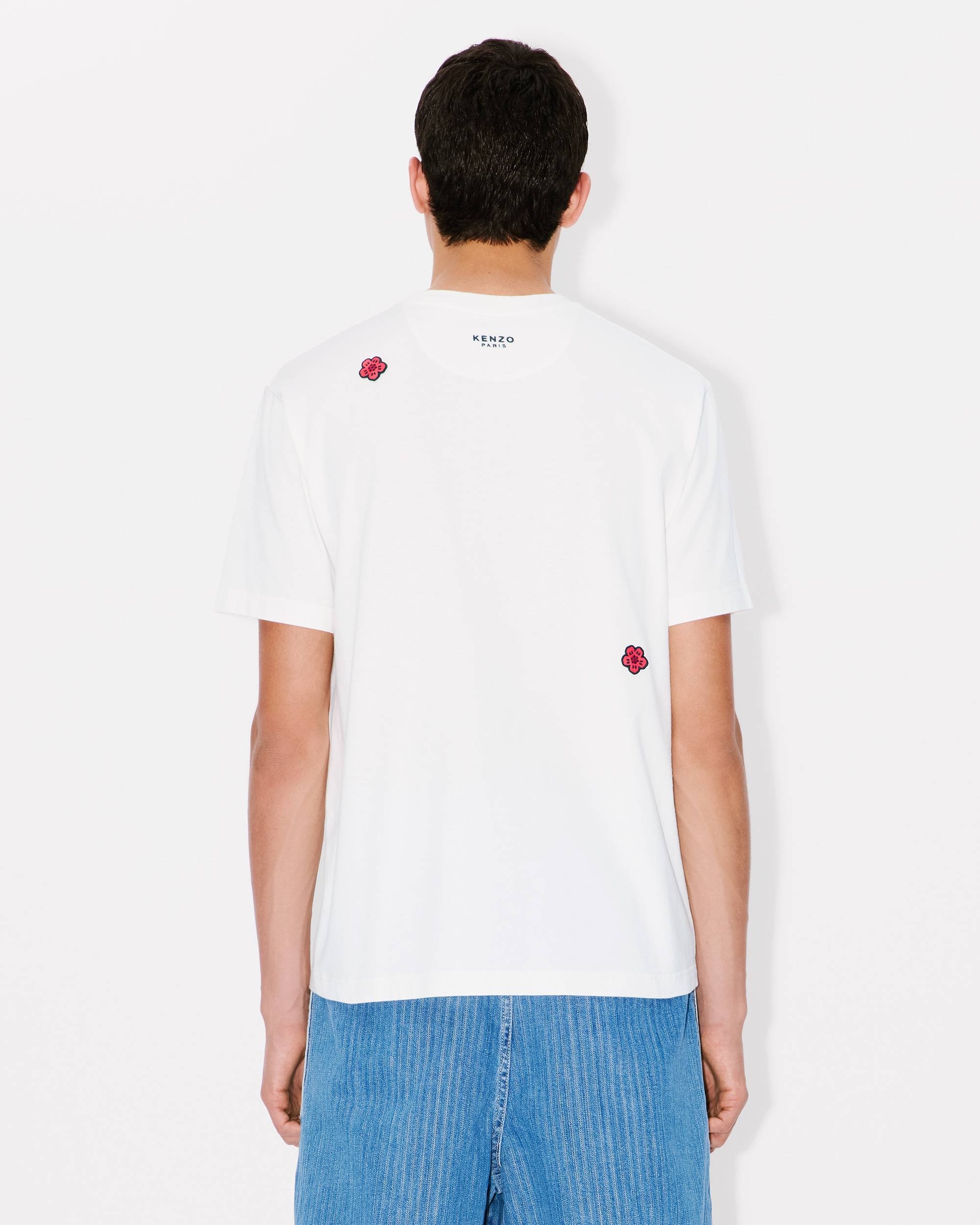 'Boke Flower' embroidered T-shirt - 4