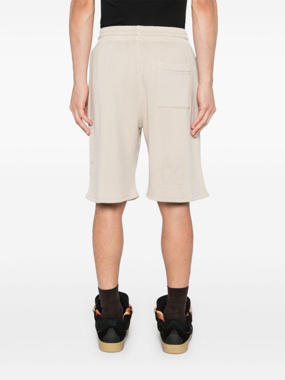 Arrows-motif track shorts - 4