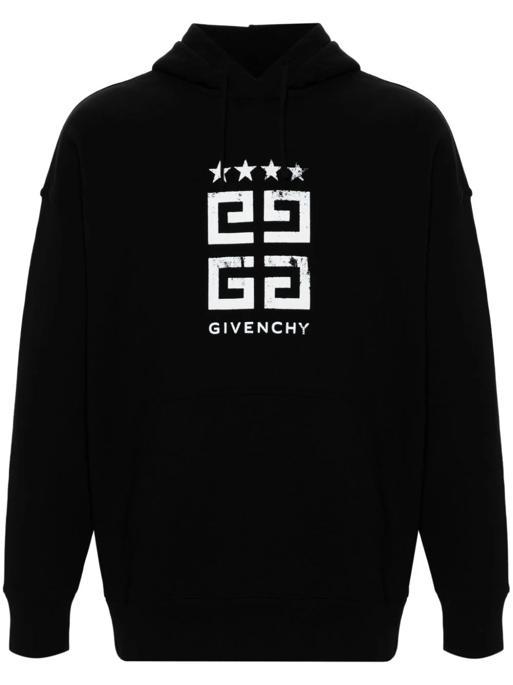 4G-print cotton hoodie - 1