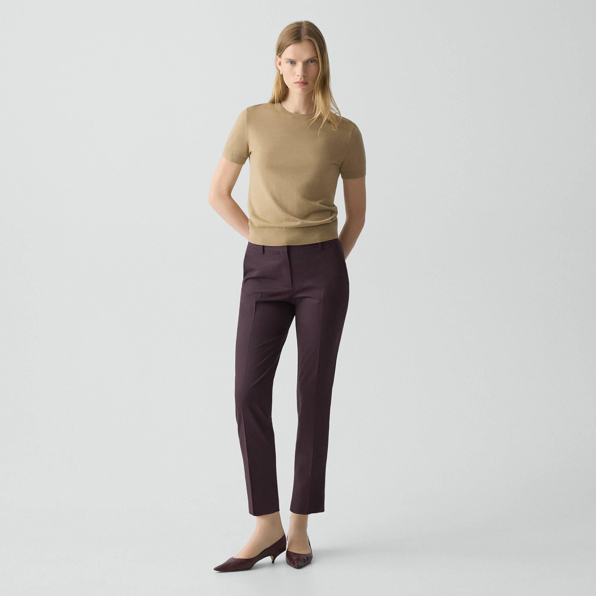 Treeca Pant in Good Wool - 2
