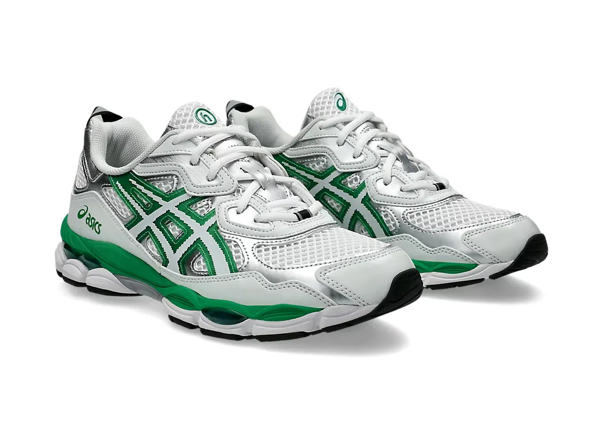 Asics x Hidden NY Gel-NYC 'Green Silver' 1201B001-100 - 2