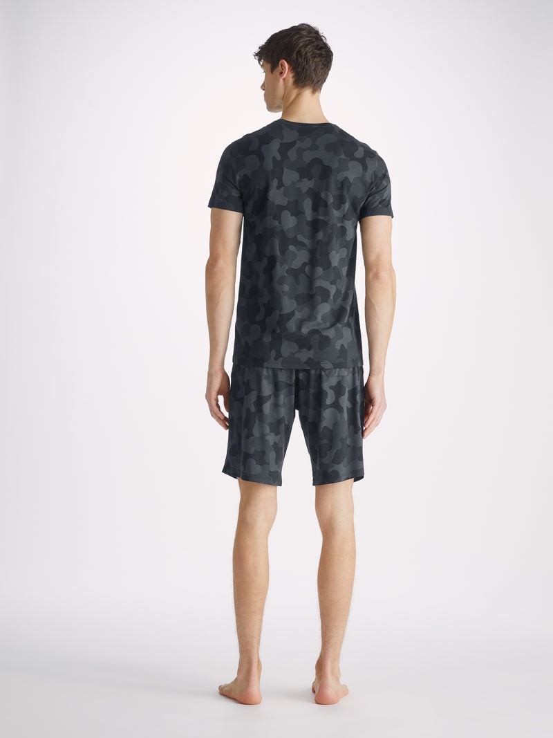 Men's T-Shirt London 11 Micro Modal Black - 4