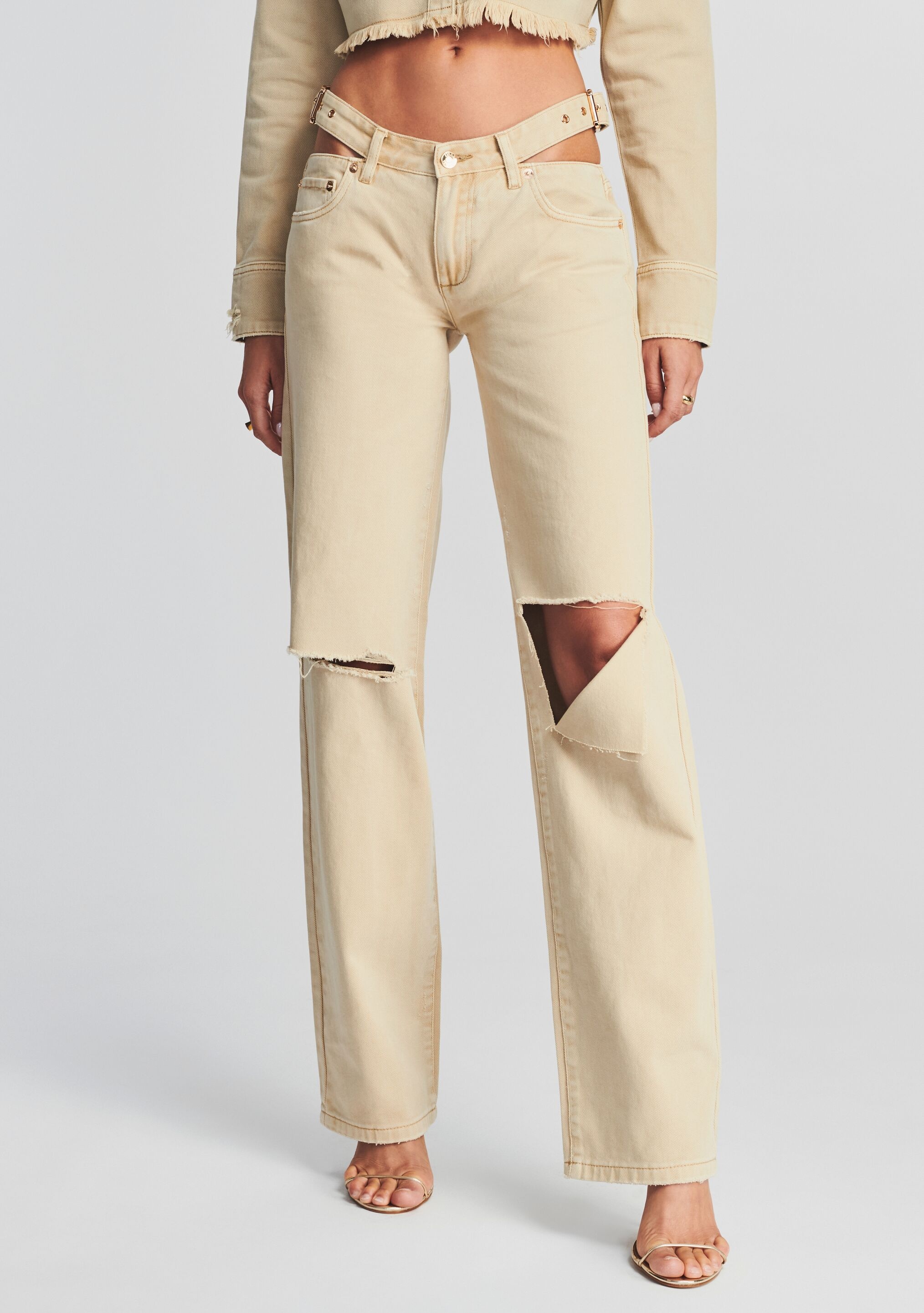 CHRISTY STRAIGHT LEG JEAN - 1