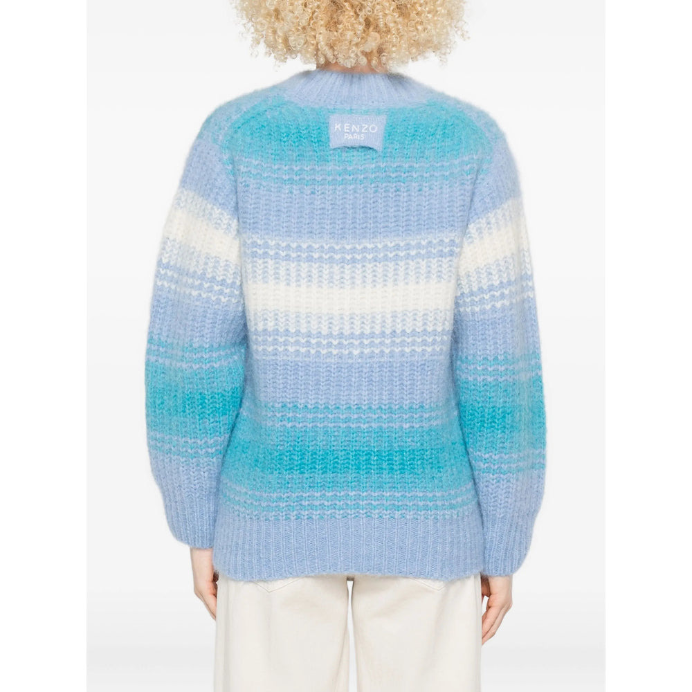 Kenzo Blue Knitwear - Jumpers Women - 5