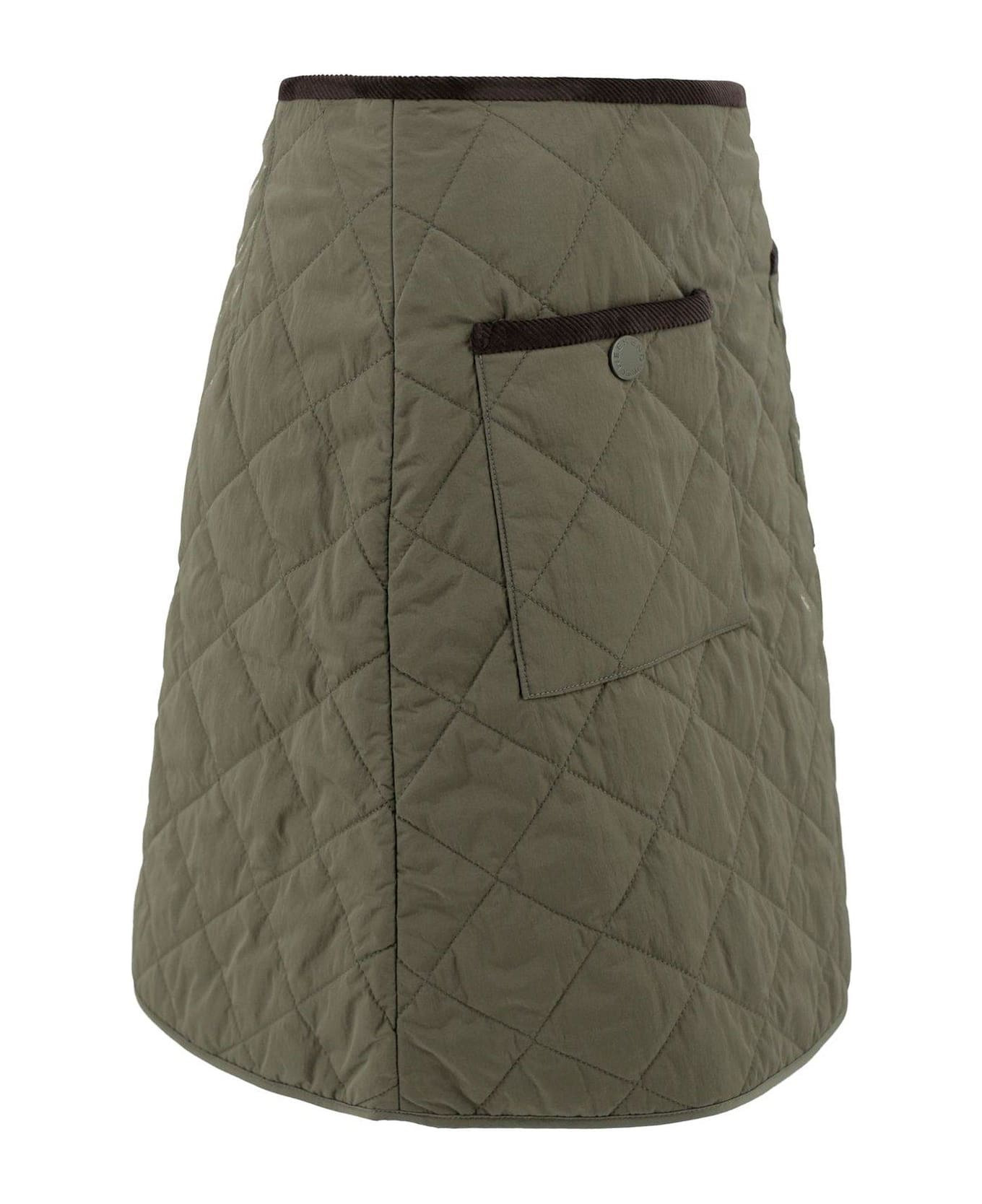 Max Mara Weekend Erba Quilted Mini Skirt - 3