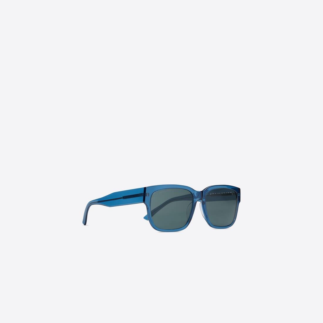 Women's Flat-d Frame Sunglasses in Blue - 3