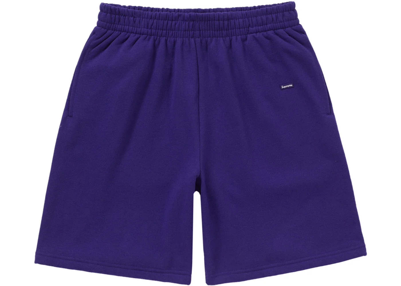 Supreme Small Box Sweatshort (FW24) Purple - 1