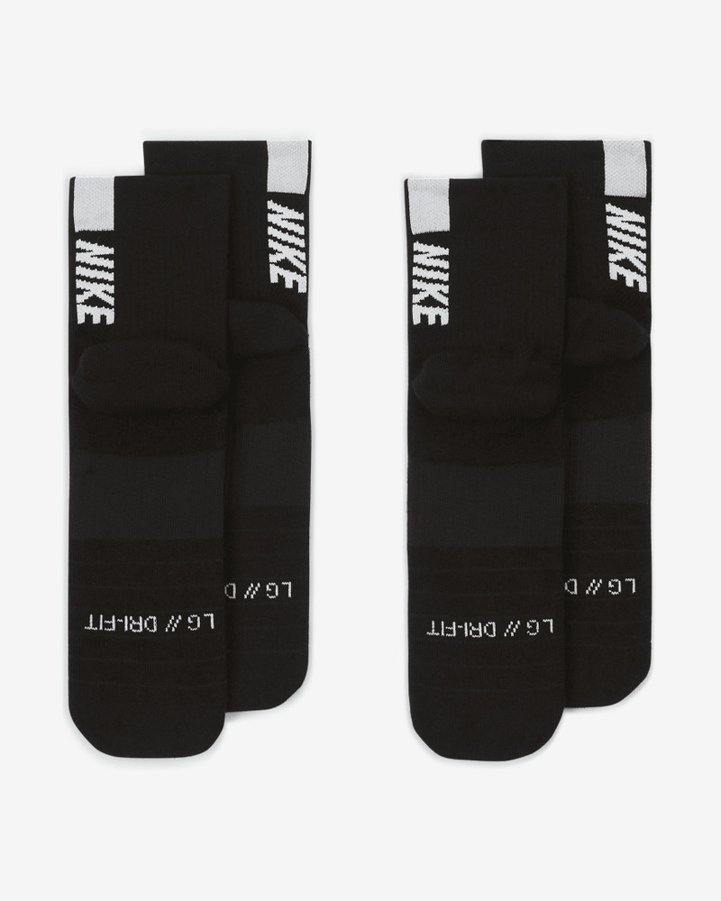 Nike Multiplier Running Ankle Socks (2 Pair) 3