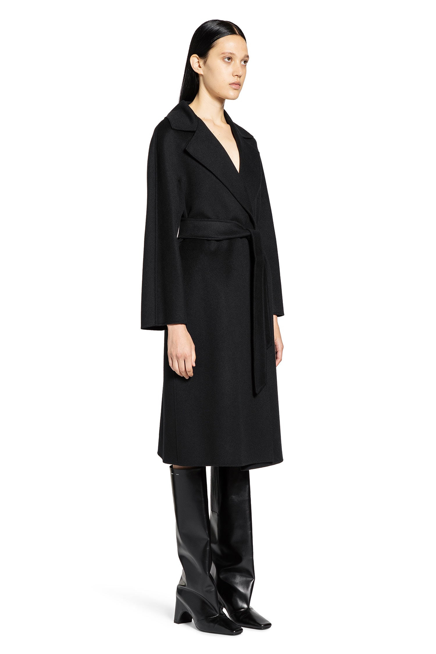 Wool Cashmere And Silk Coat - 3