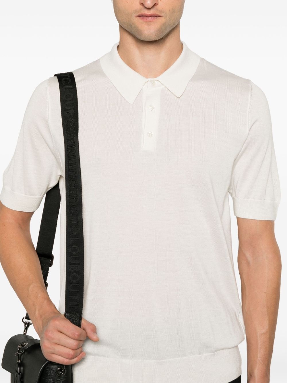 fine-knit polo shirt - 5