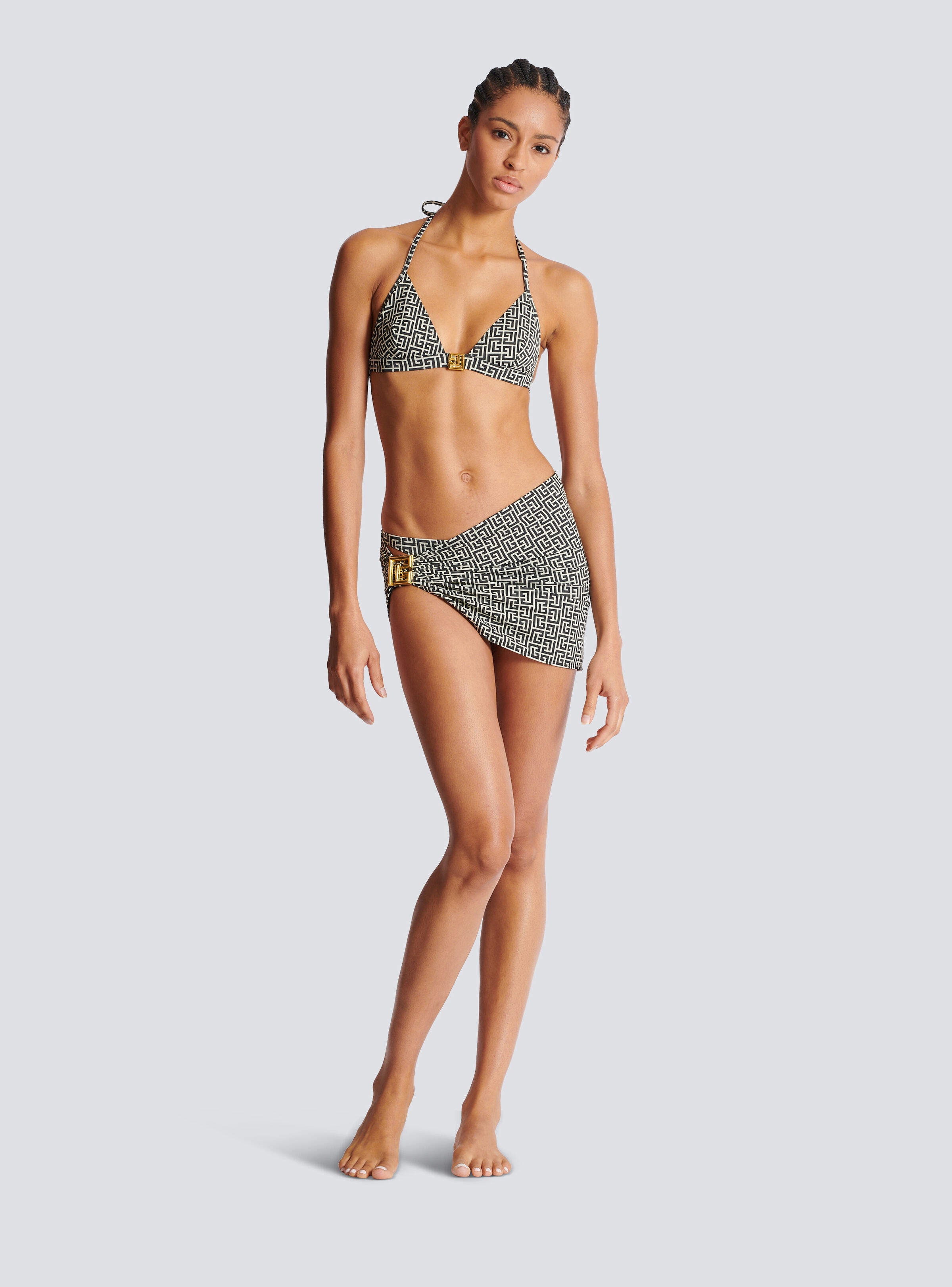 Printed PB Labyrinth sarong - 3