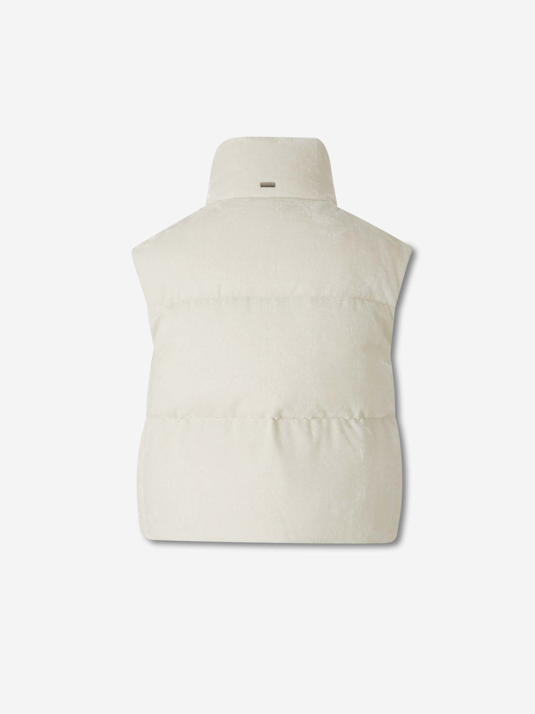 CORDUROY PADDED VEST - 2