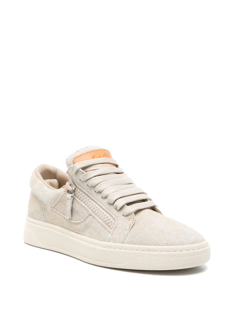 Giuseppe Zanotti suede 운동화 outlook