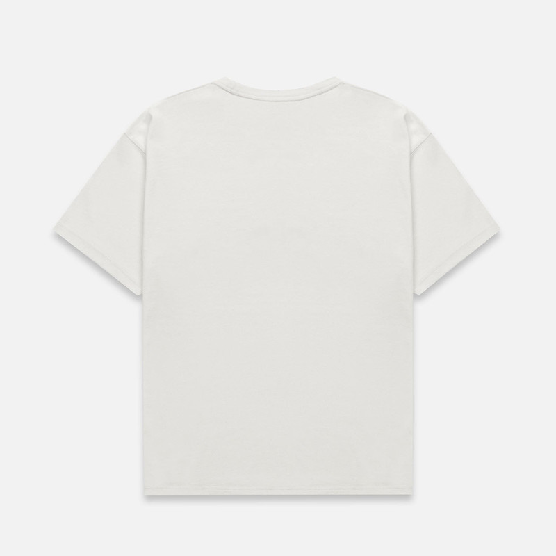 Duke Vintage White Chainstitch T-Shirt 3