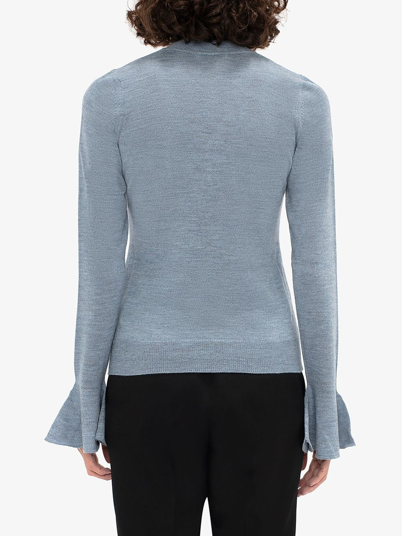 flared 모자 로고 pullover 4
