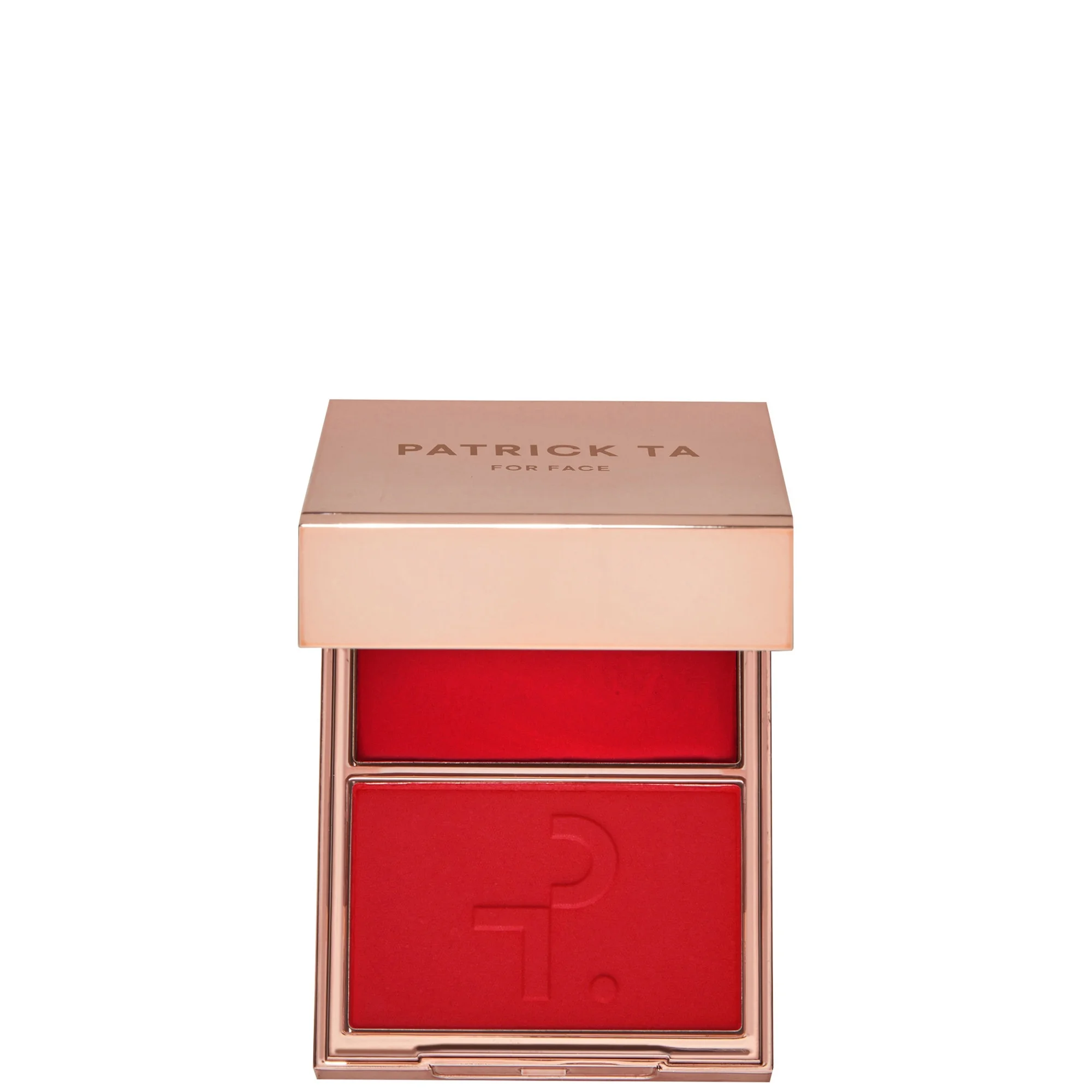 PATRICK TA Major Headlines Double-Take Crème and Powder Blush Duo - She Left Me On Red - 1