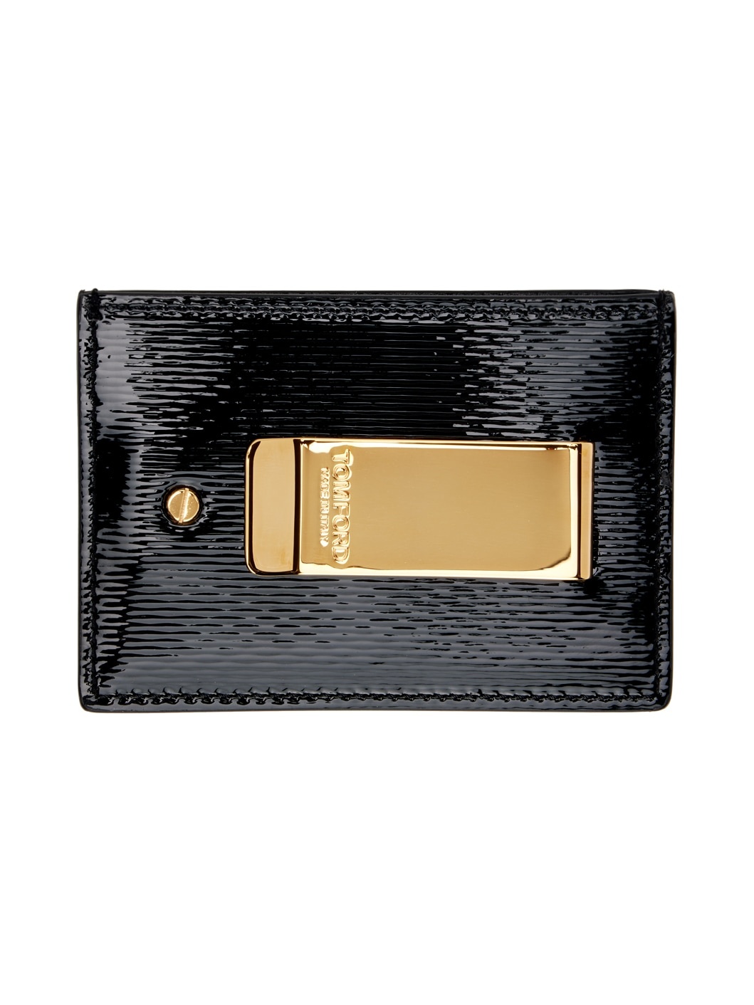 Black Vertigo Money Clip Card Holder - 2