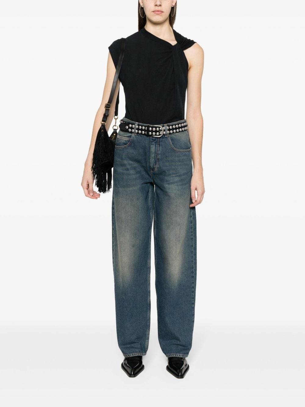 Joanny mid-rise tapered jeans - 2
