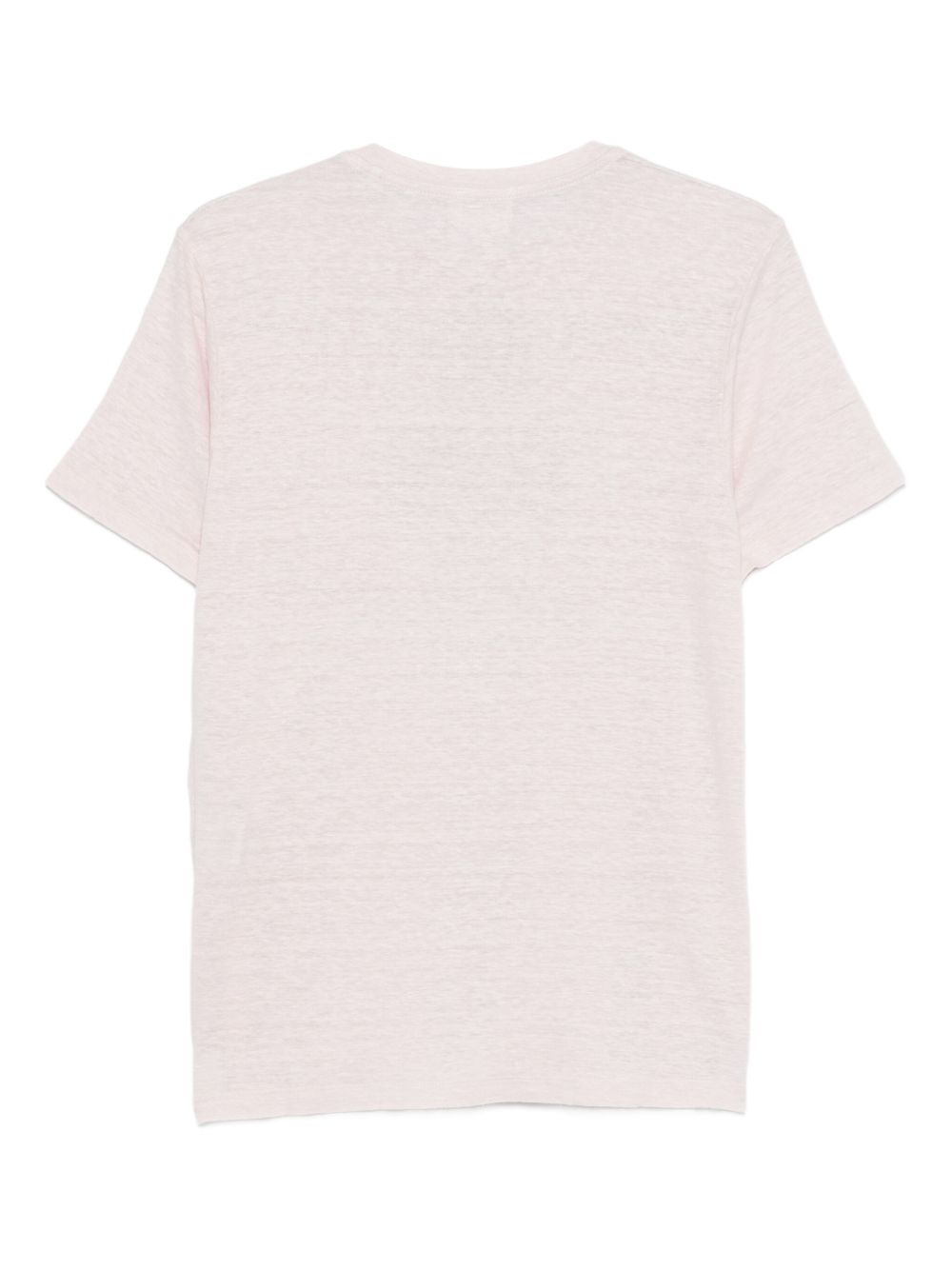 Zewel logo-print linen T-shirt - 2
