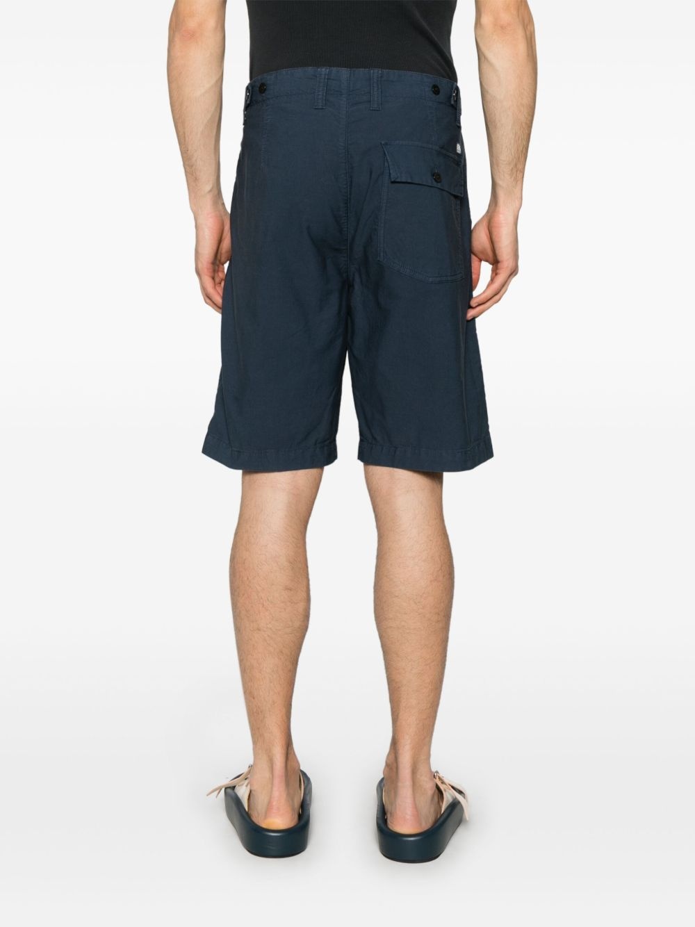 Lens-detail cargo shorts - 4