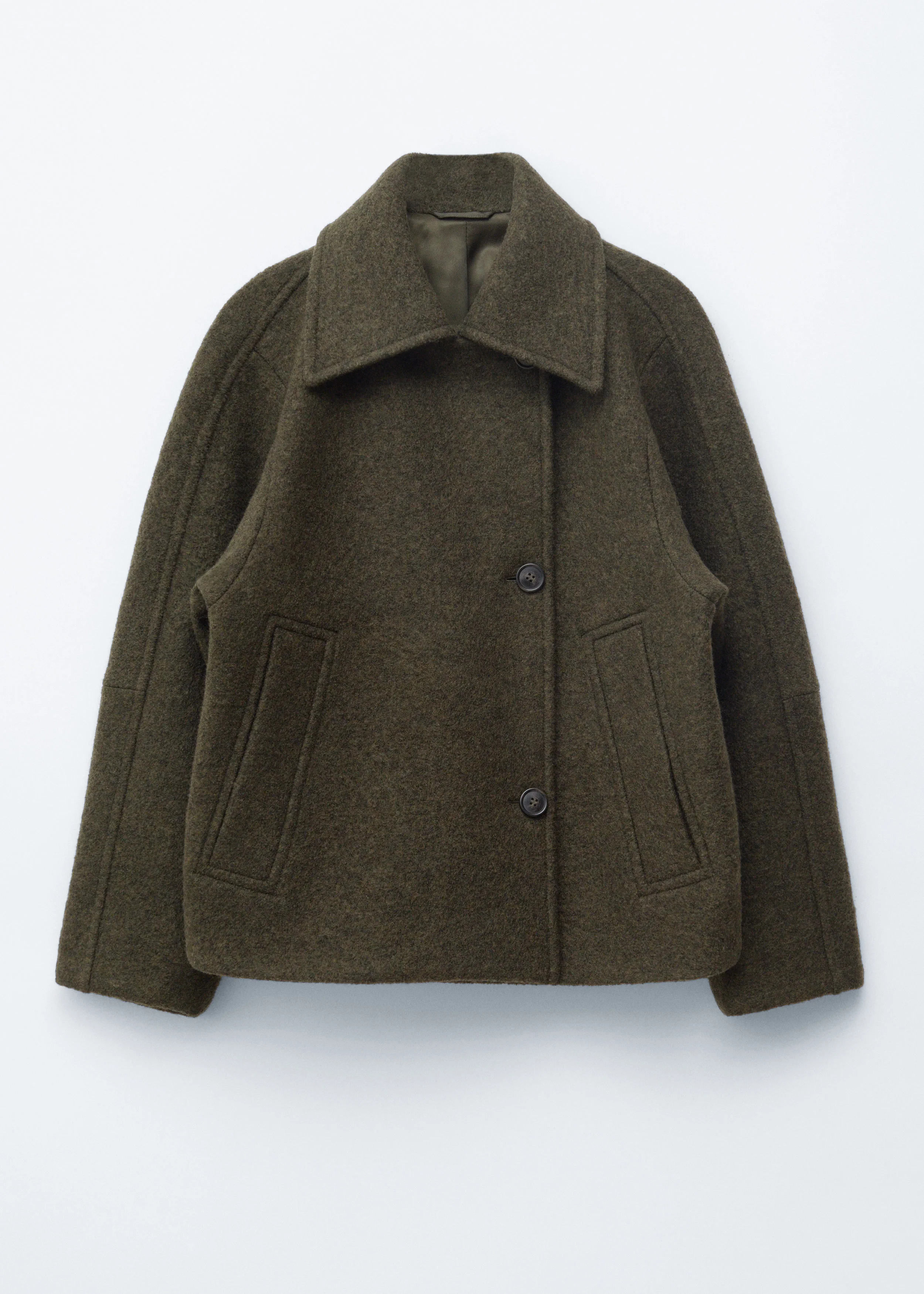 Oversized Wool Jacket - 1