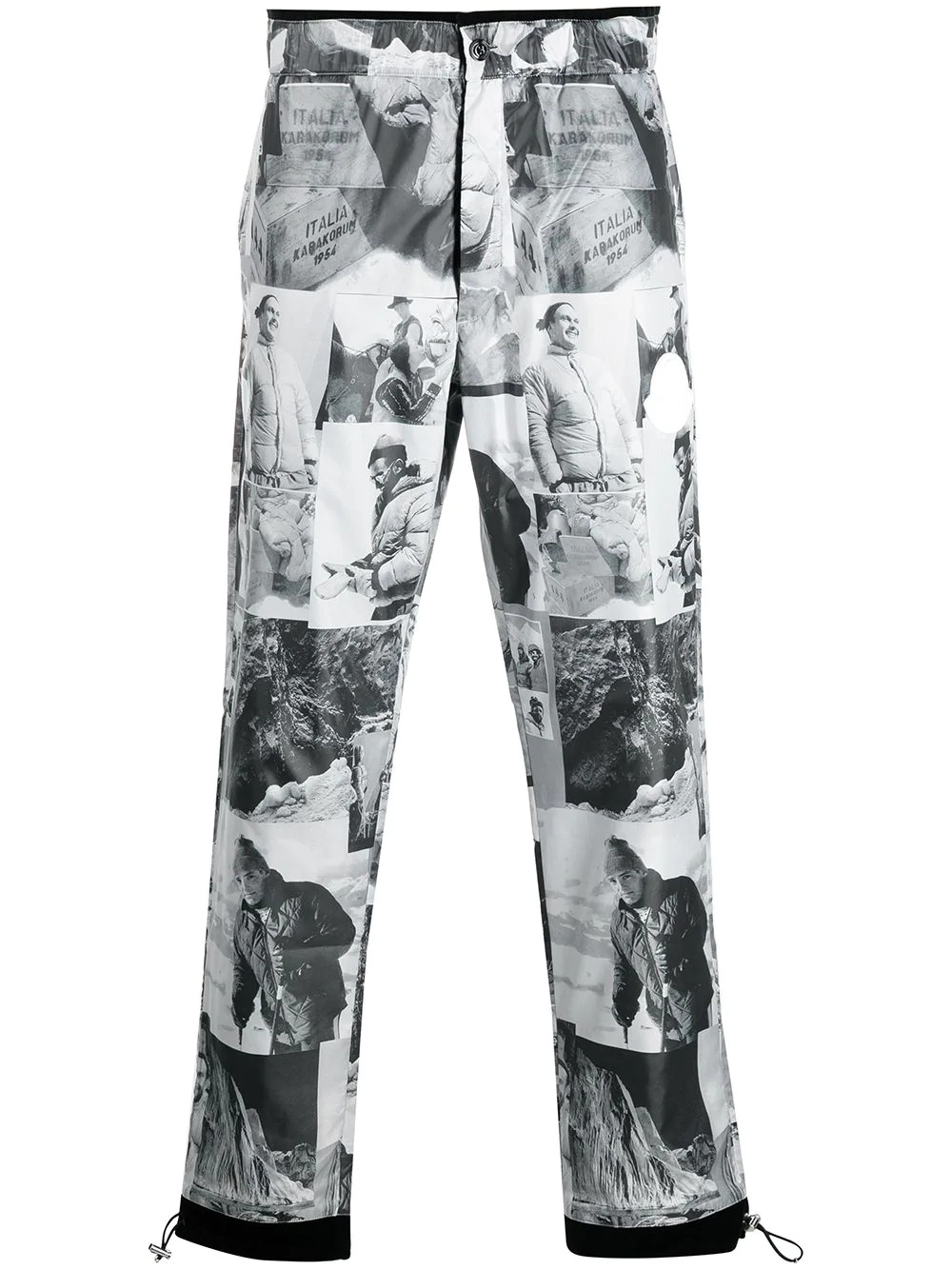 graphic-print track pants - 1