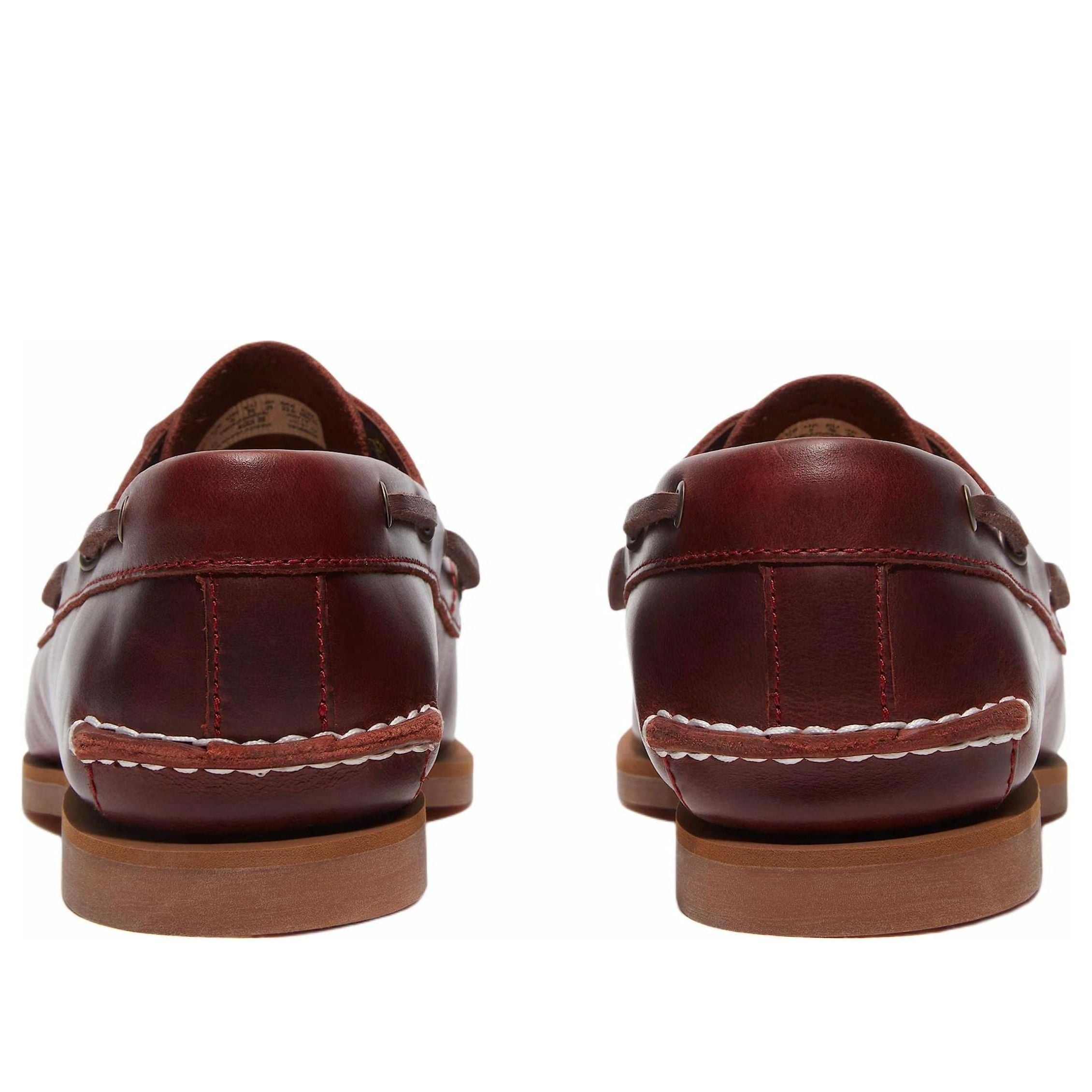 (WMNS) Timberland Mocassini Classic Boat 2 Eye Codice 'Burgundy' TB0A2Q9XEIW - 5