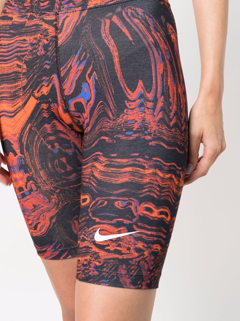 Swoosh-detail track shorts - 5