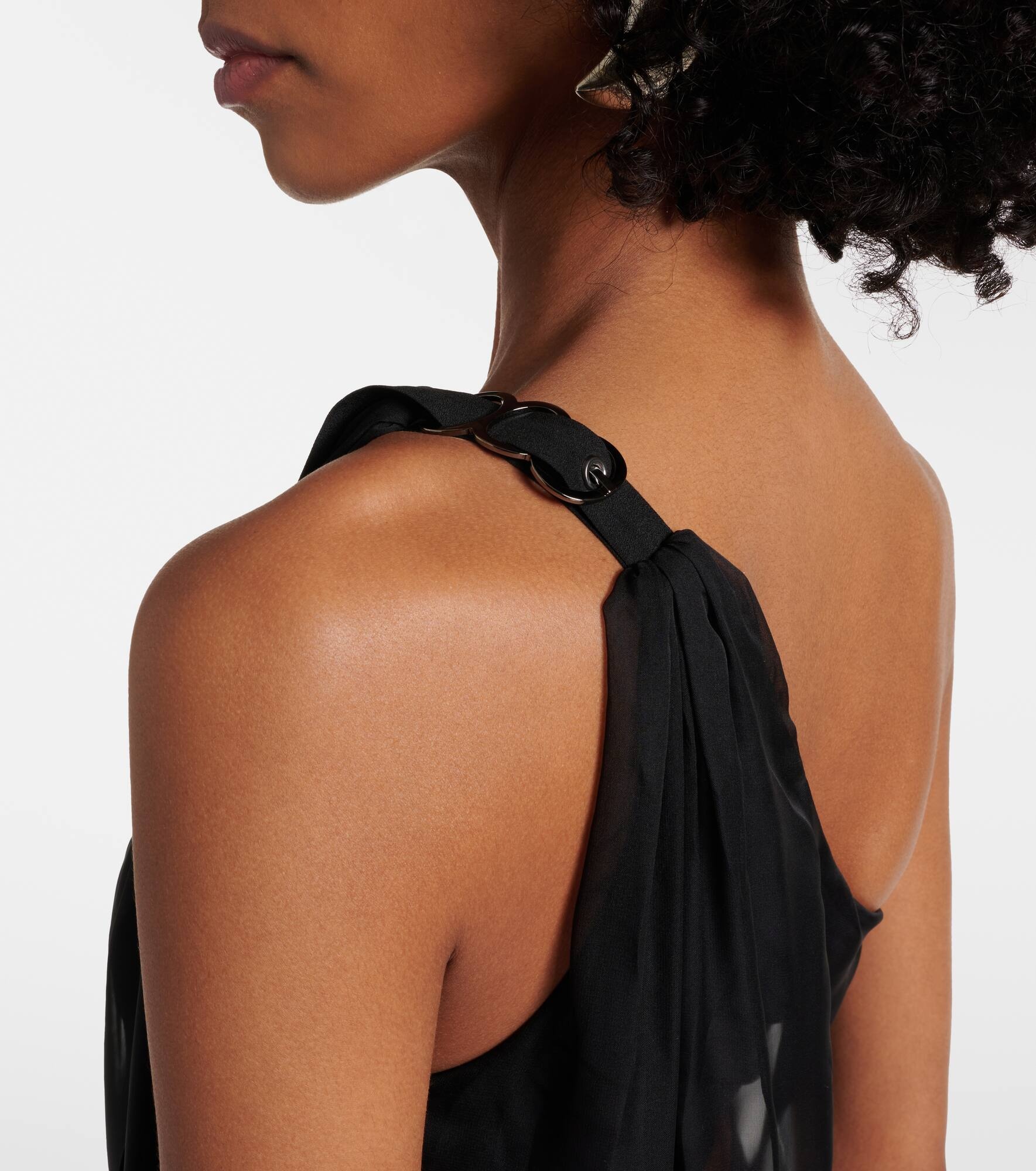 Daphne one-shoulder minidress - 6