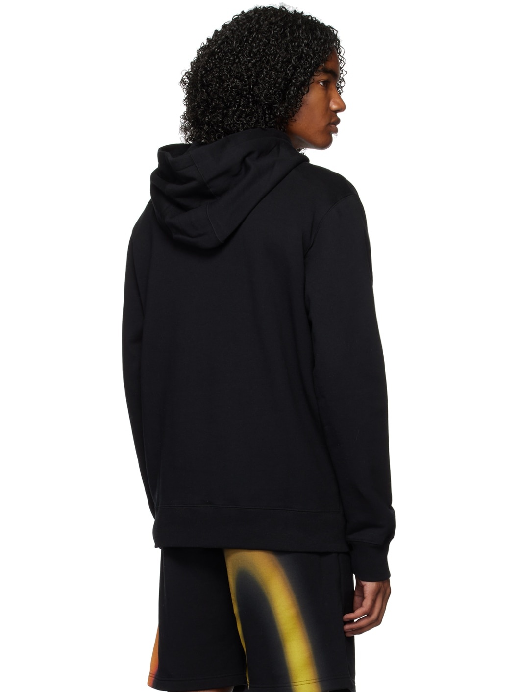 Black Essential Hoodie - 3