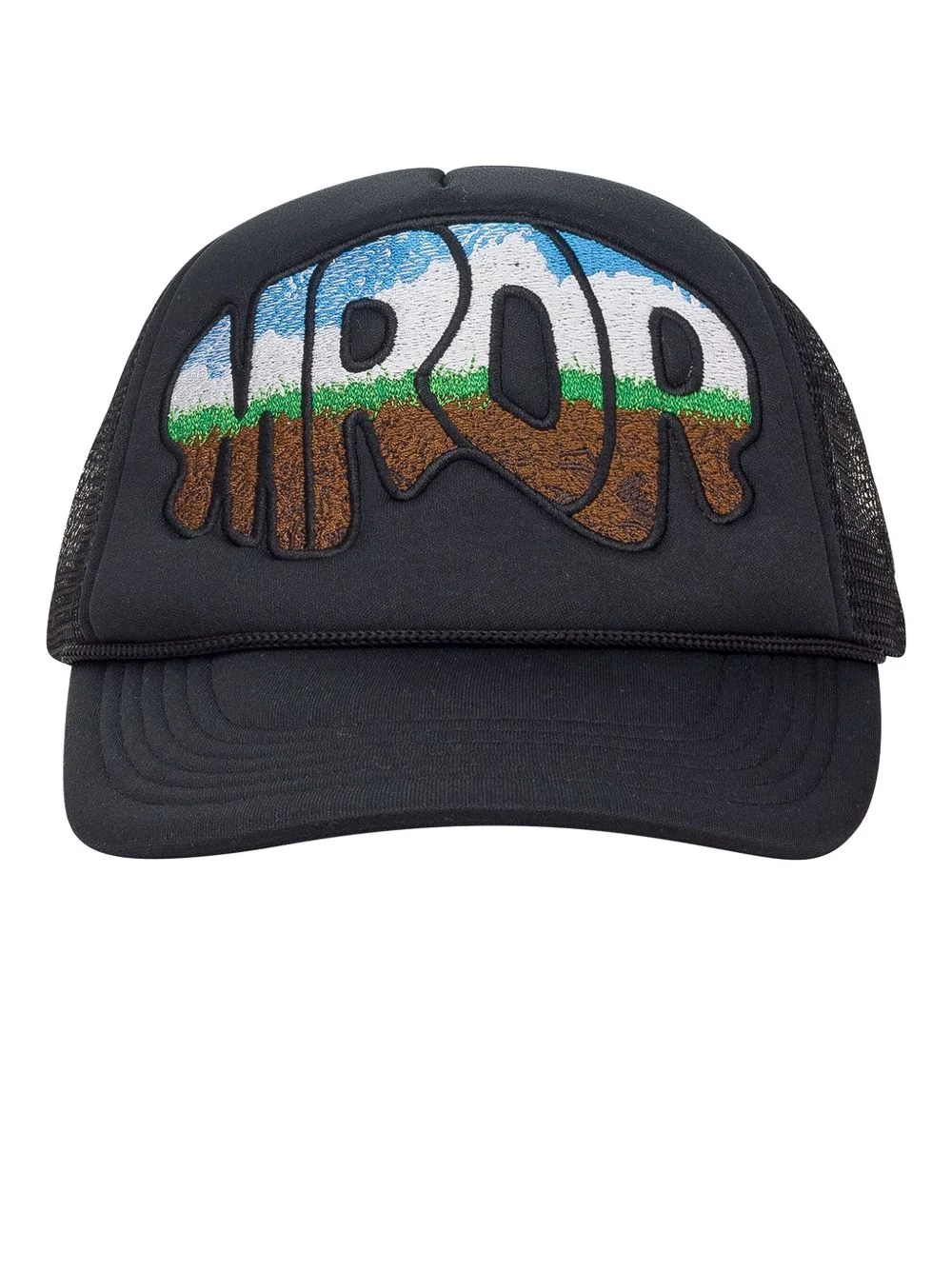 embroidered baseball cap - 1