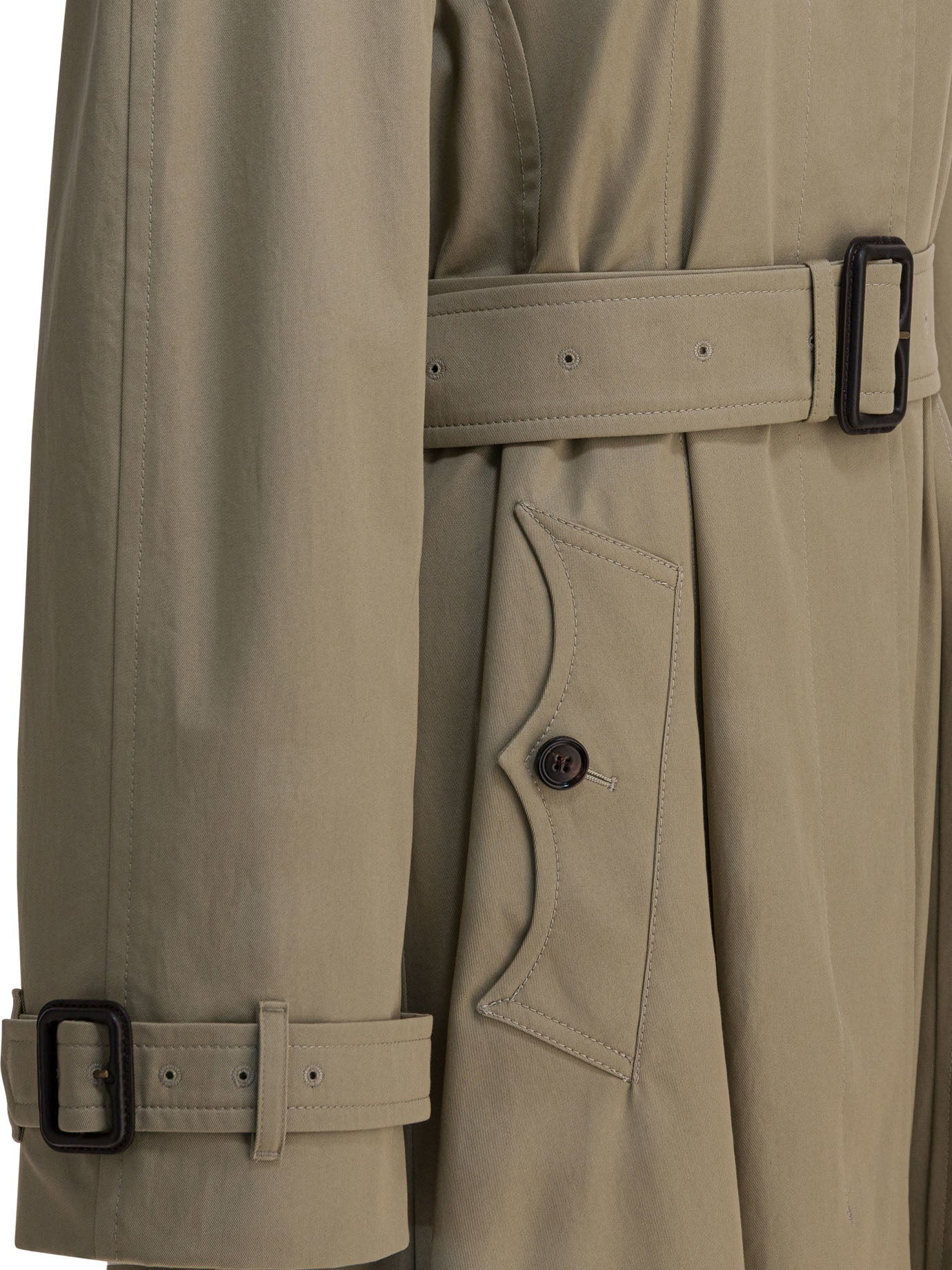 Burberry Women "Car Coat Ellingham Fit-And-Flare" Trench Coat - 4