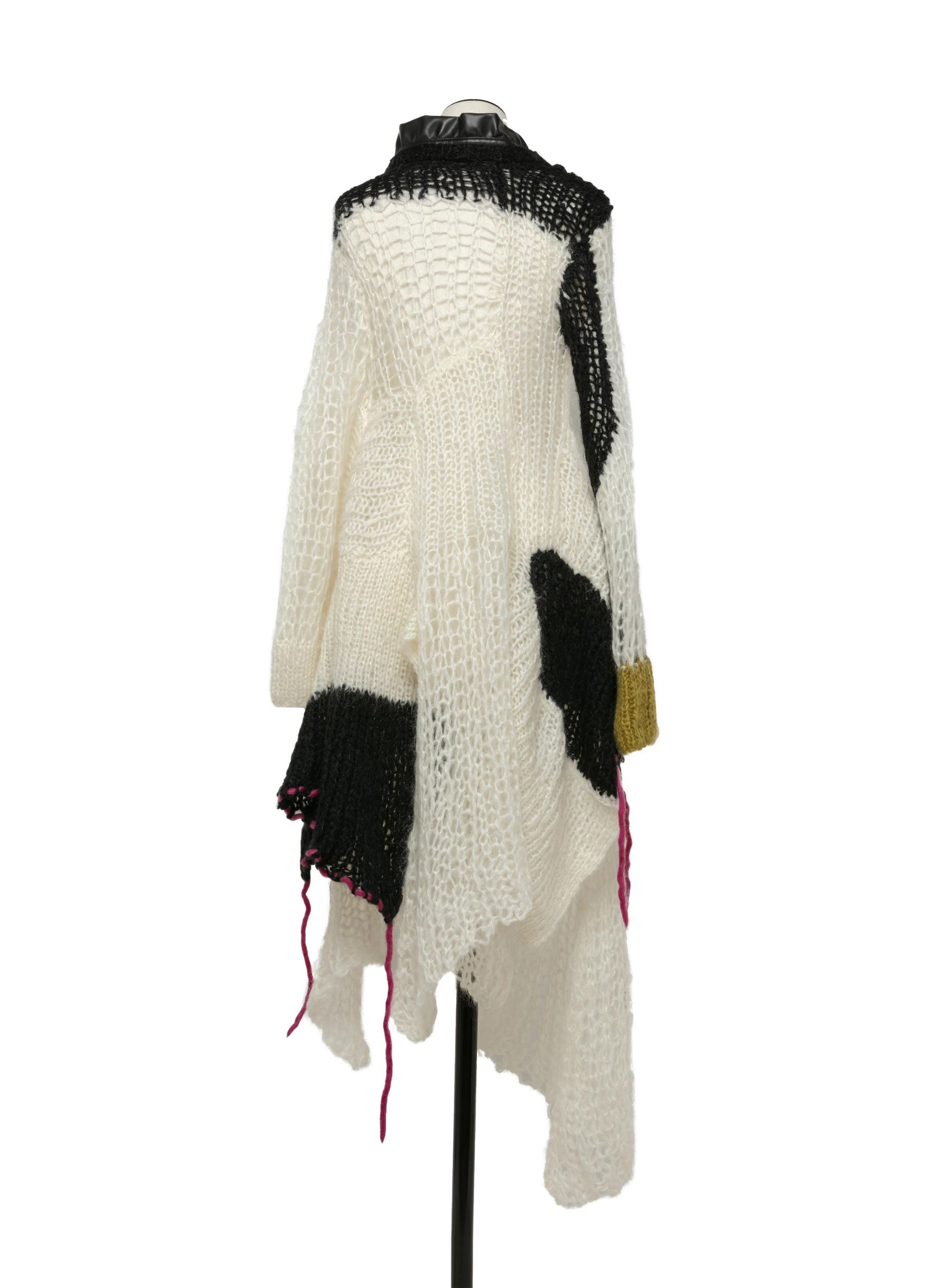 Wool Mohair Knit Dress - 4