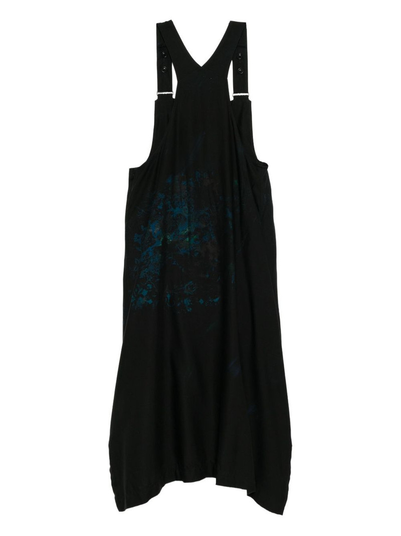 Y's floral-print dress outlook