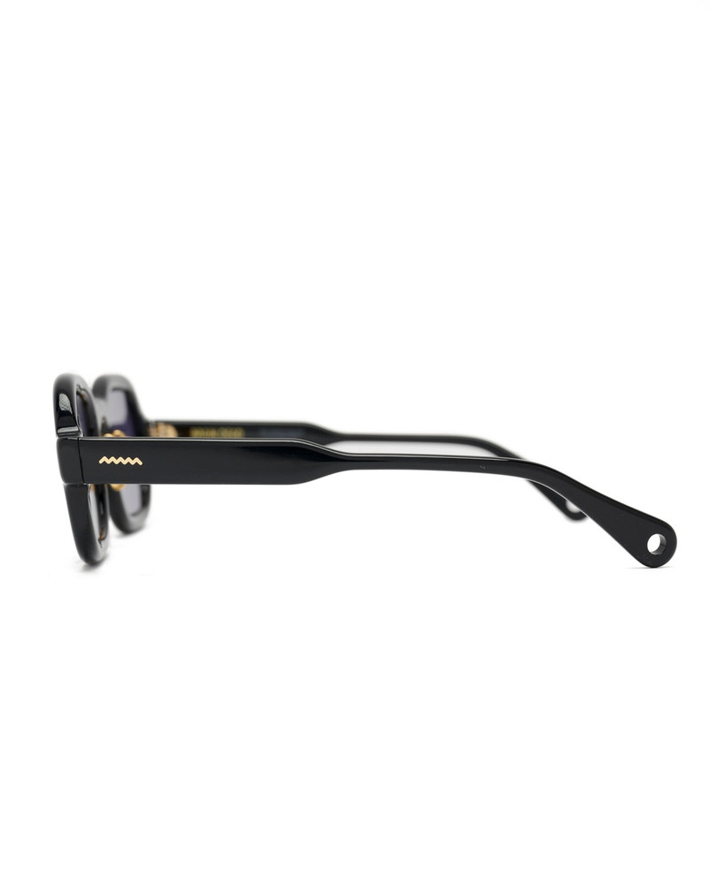 BRAIN DEAD Newman Post Modern Primitive Eye Protection - Black/Blue outlook