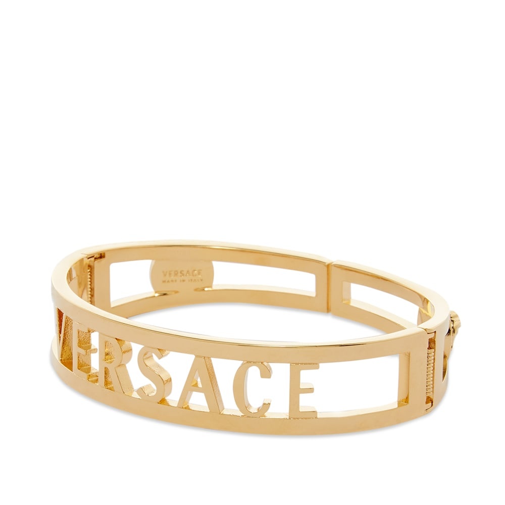 Versace Cutout Bangle Bracelet - 3