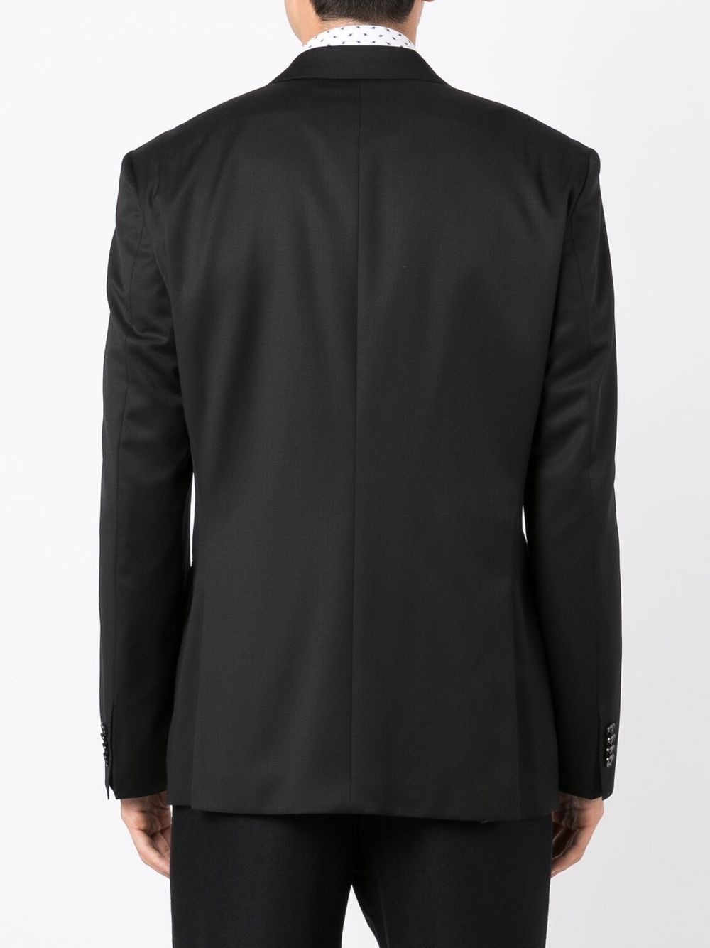 single-breasted fitted blazer - 4