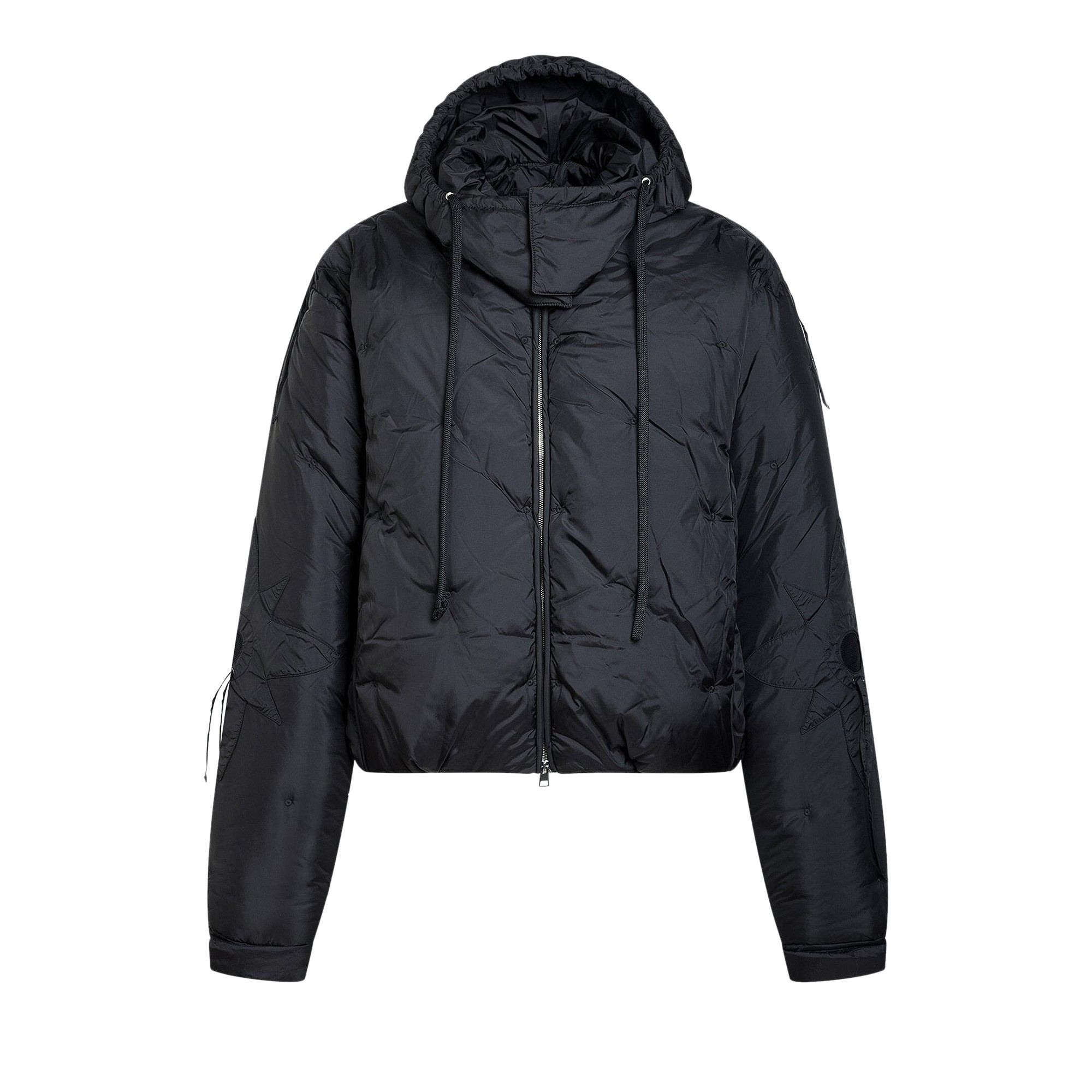 KUSIKOHC Flower Puffer Jacket 'Black' - 1