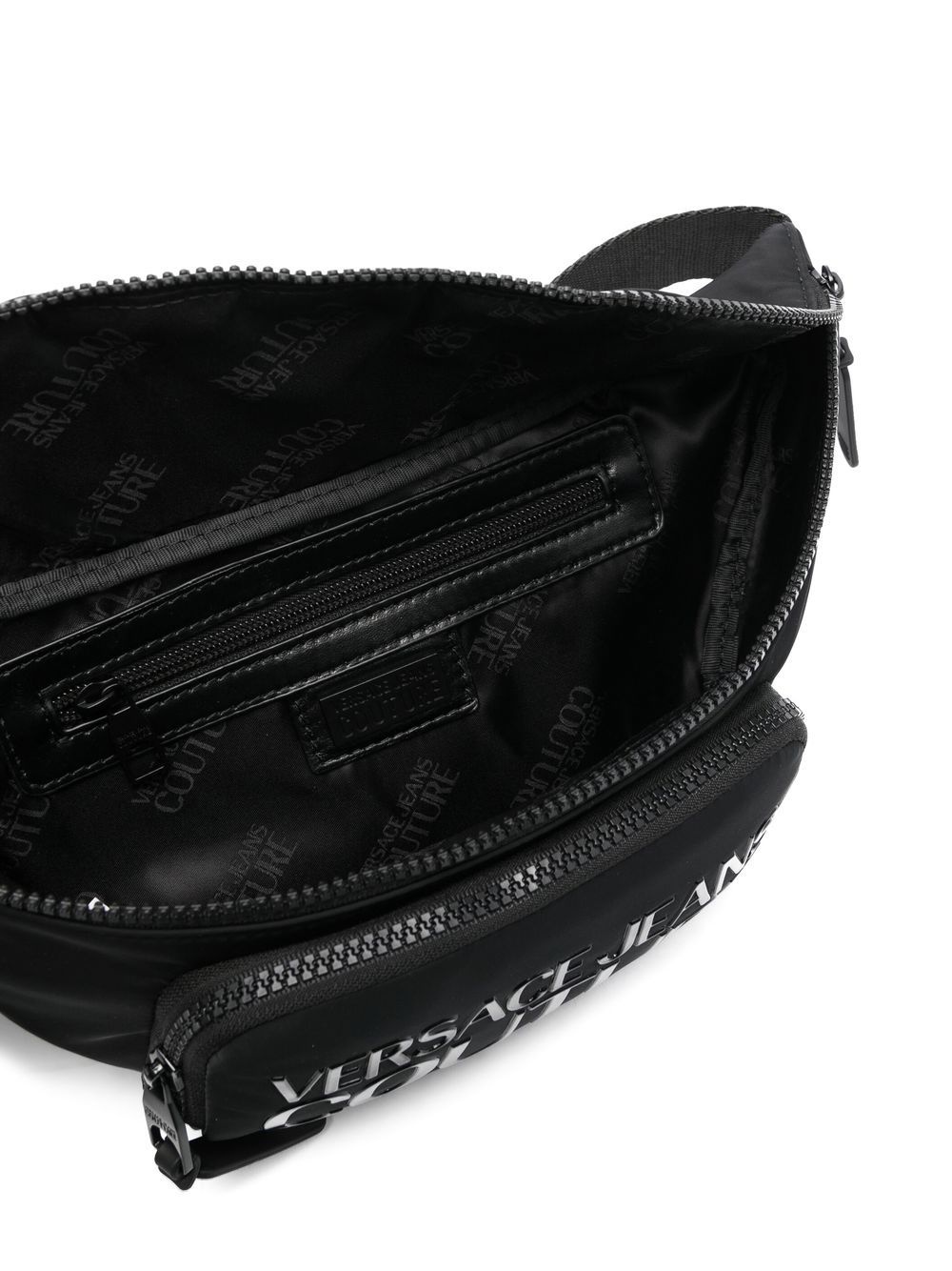 logo-embossed belt bag - 5