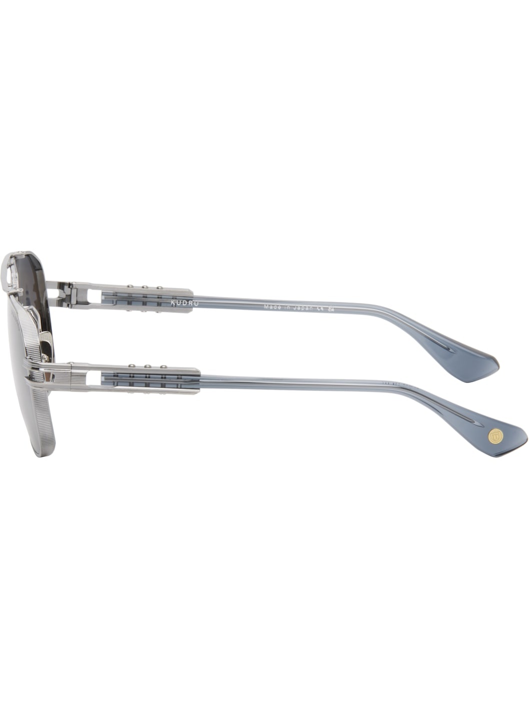 Gunmetal & Blue KUDRU Sunglasses - 3
