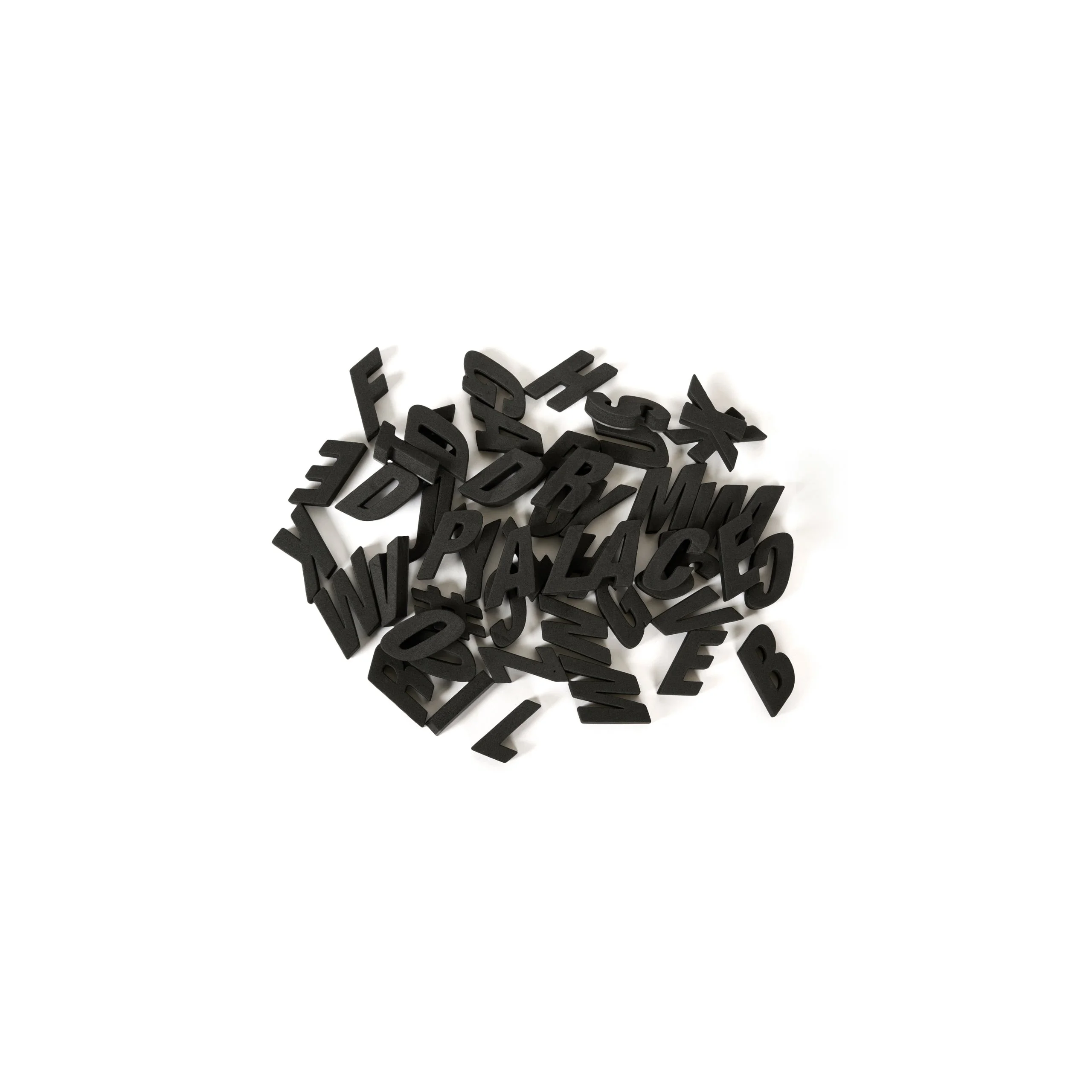 PALACE ALPHABET FRIDGE MAGNETS BLACK - 1