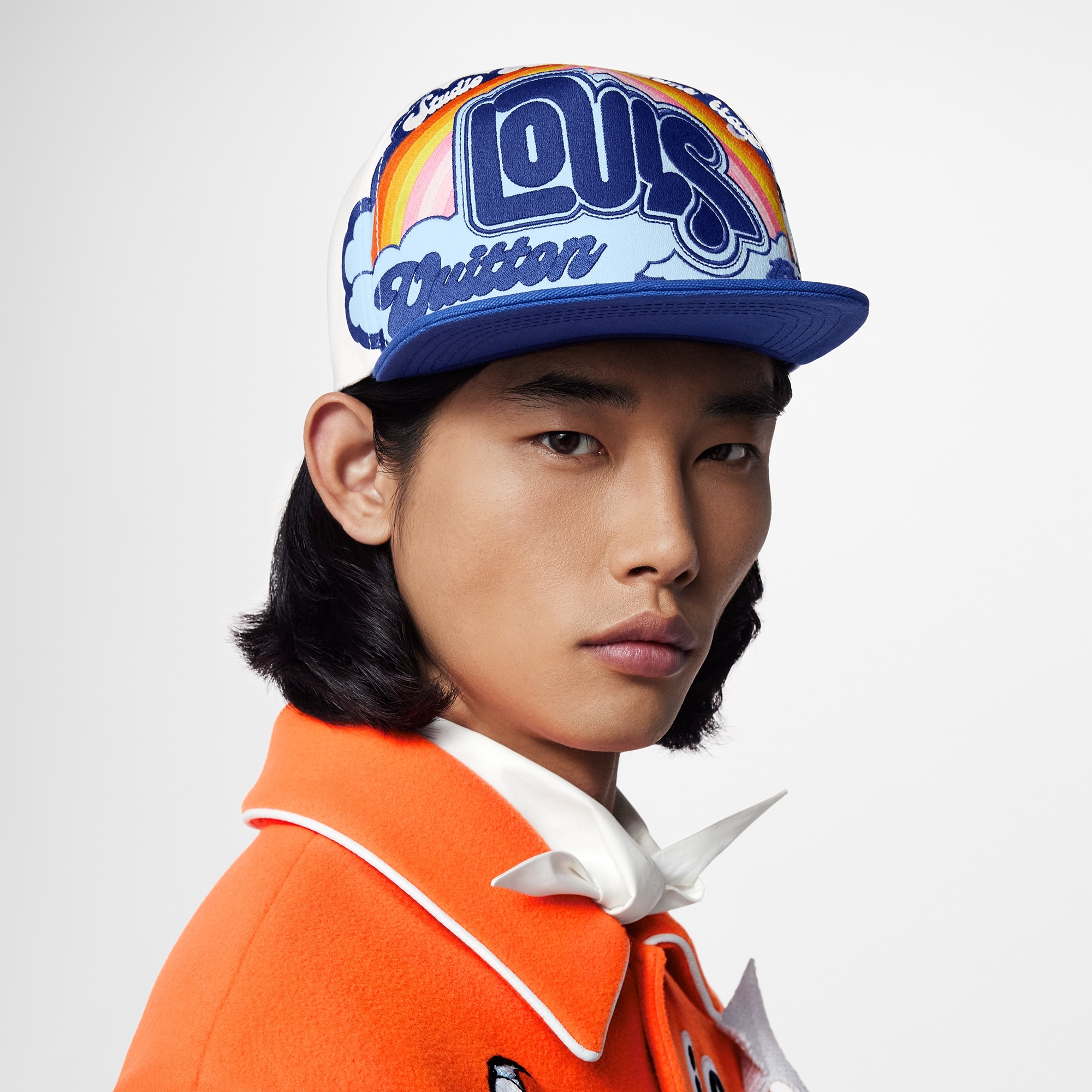 限定アイテム LOUIS VUITTON キャップレインボー Louis Vuitton Rainbow Cap | REVERSIBLE
