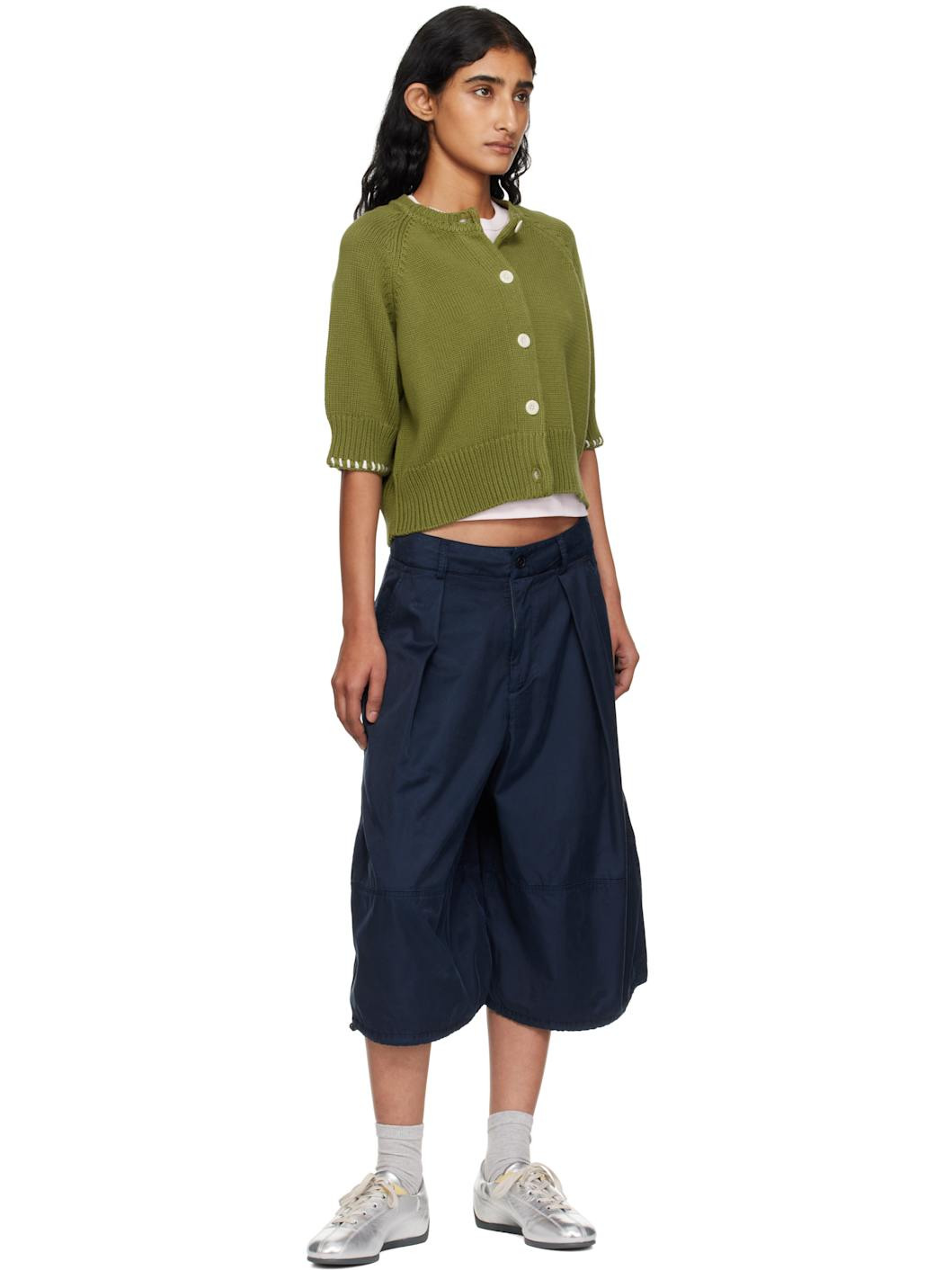Green Kwai Knit Cardigan - 4