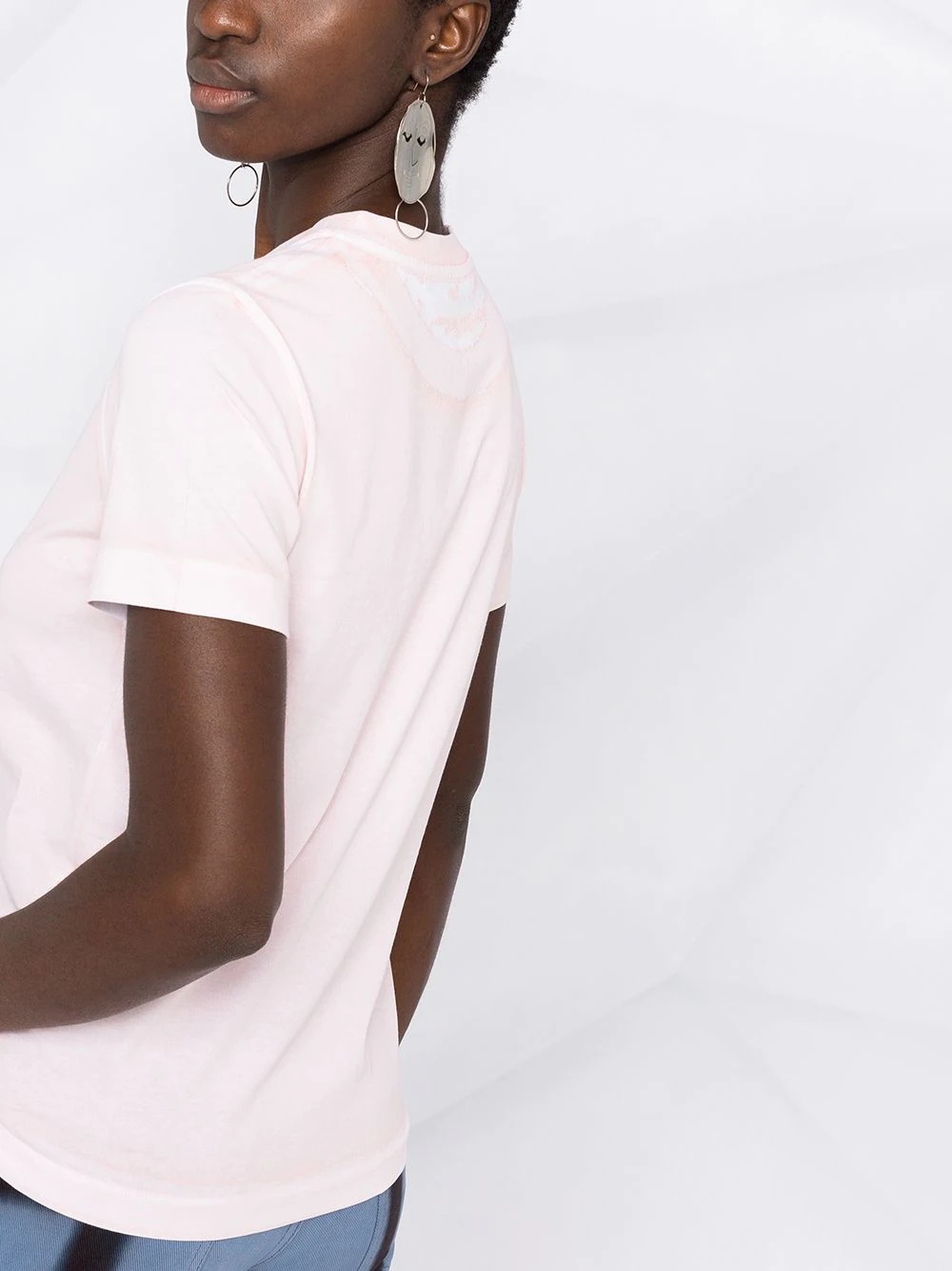 2001 logo-print faded T-shirt - 3