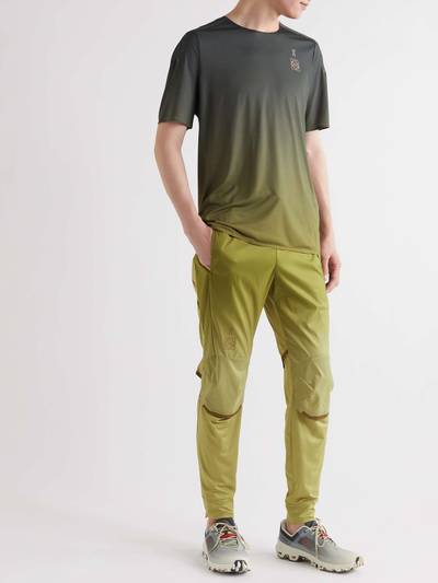 Loewe + On Slim-Fit Tapered Logo-Print Dégradé Tech-Shell Trousers outlook